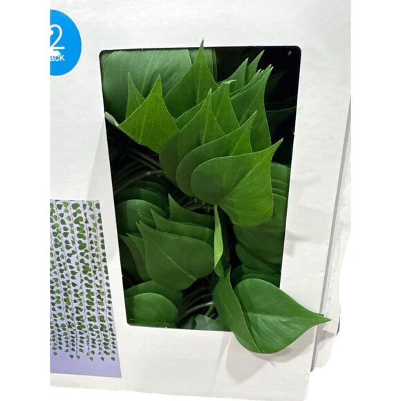 Room Essentials Faux Ivy Garland 12-Pack Indoor Decorative Use Only 6 Ft Each(2- - Picture 3 of 4